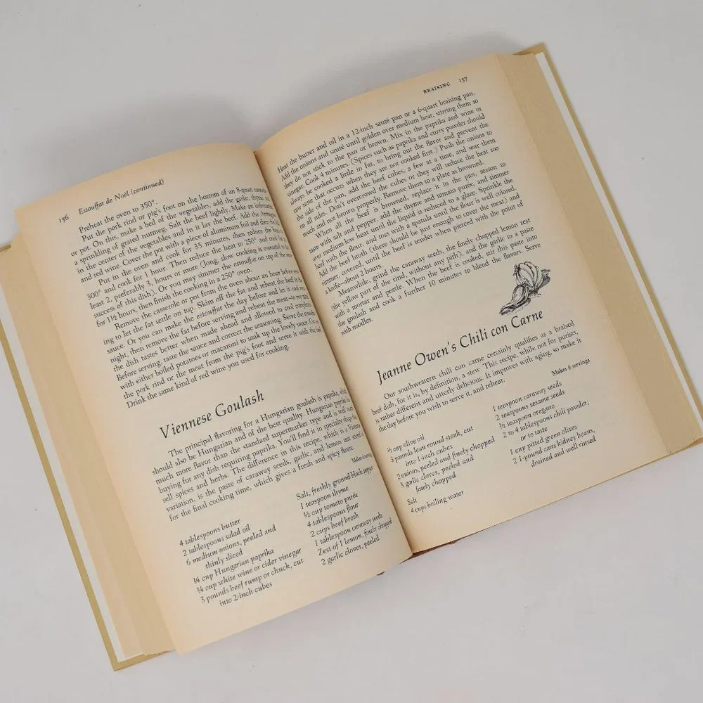 James Beard Theory Practice of Good Cooking Hardcover Dust Jacket 6 edition 1990